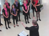 Bronshojas (Dānija) baznīcas meiteņu kora koncerts