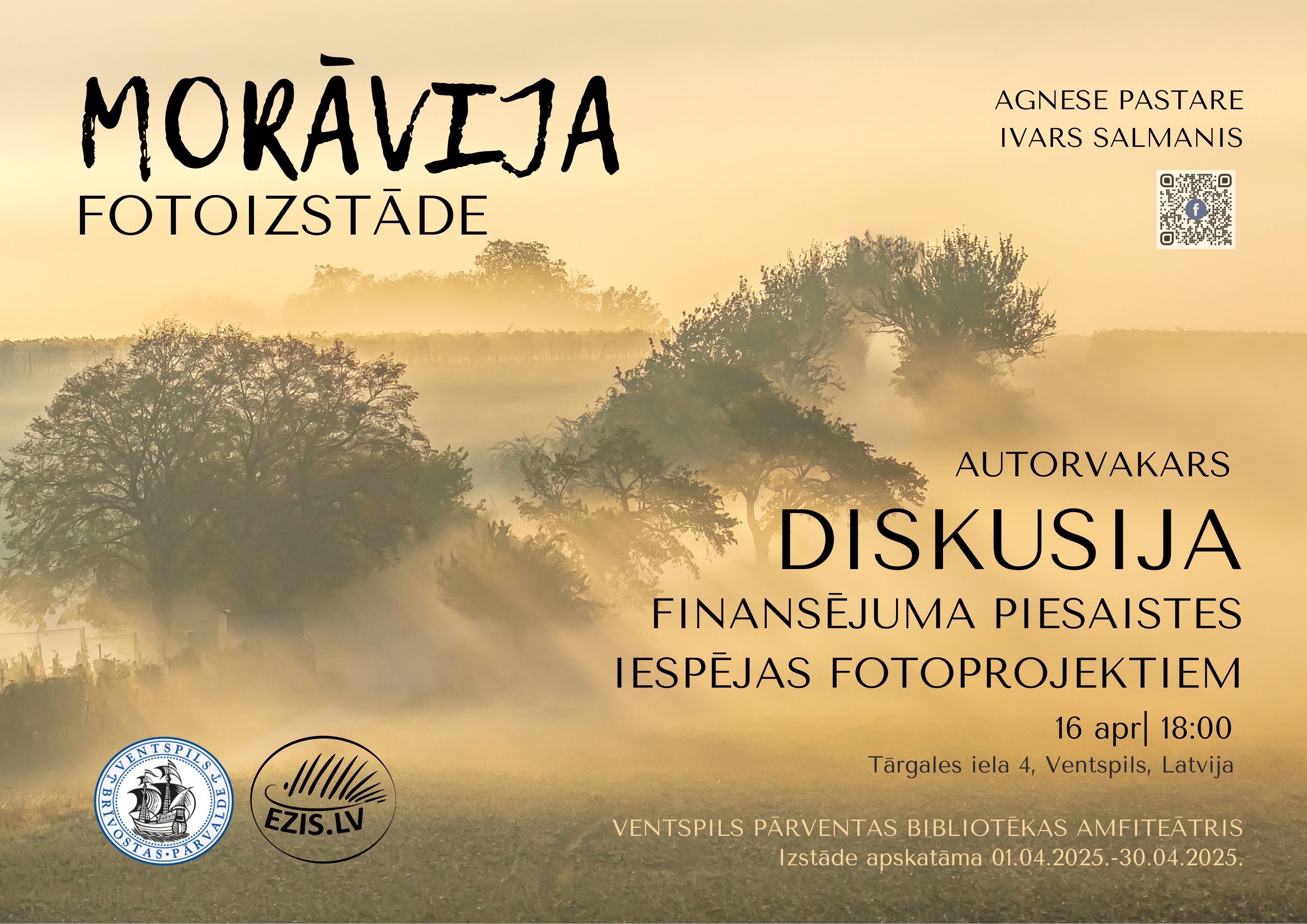 Afiša A2 MORĀVIJA aprīlis