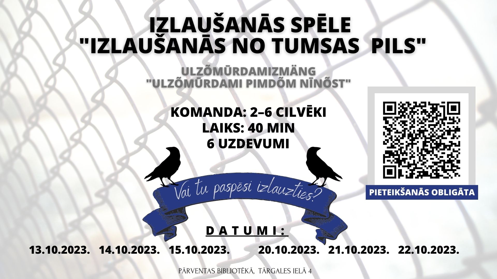 Ainava Izlaušanās no Tumsas pils