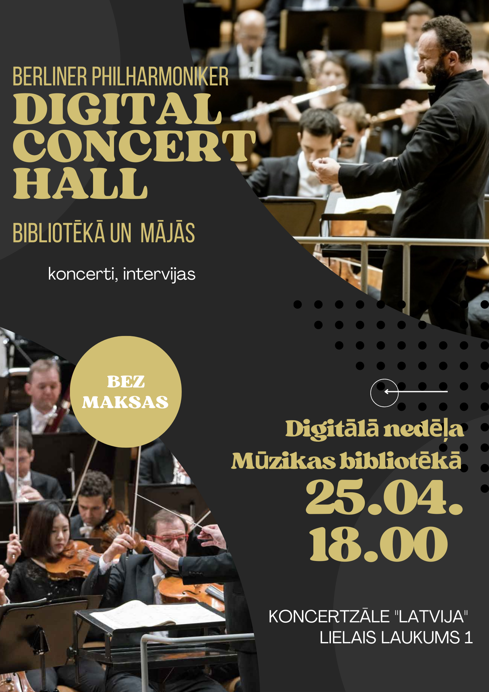 DIGITAL CONCERT HALL BIBLIOTĒKĀ UN MĀJĀS (1)