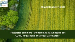 Eiropas Zalais kurss_Salvis Roga_28.04.