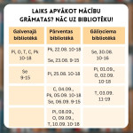 Laiks apvākot mācību grāmatas!
