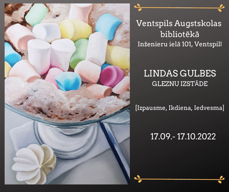 Lindas Gulbes gleznu izstade Facebook