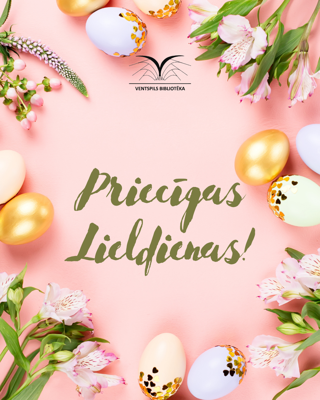 Priecīgas Lieldienas!