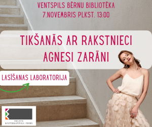 TIKŠANĀS AR RAKSTNIECI AGNESI ZARĀNI (1)