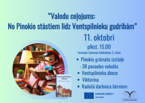 Valodu ceļojums “No Pinokio stāstiem līdz Ventspilnieku gudrībām” (3)